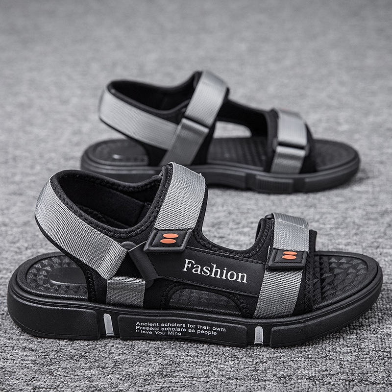 Sandal Thiết Kế Mới Đơn Giản Thời Trang Mùa Hè Theo Phong Cách Hàn Quốc Dành Cho Nam