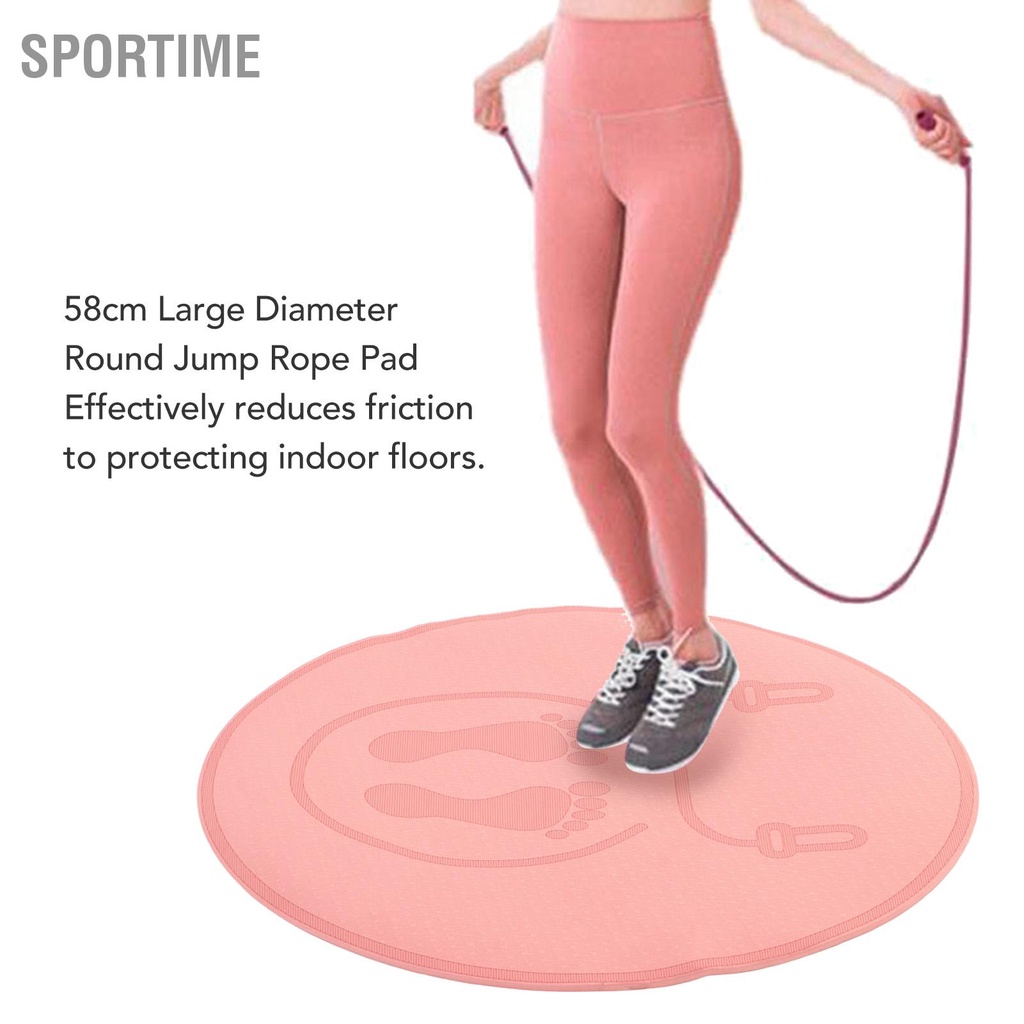 Bán hàng nóng Thảm Nhảy Dây Tập Yoga TPE Tròn Giảm Sốc Tiếng Ồn Cho Phòng Tại Nhà Trong