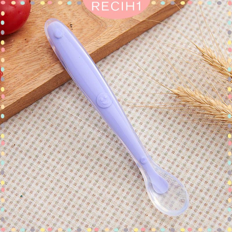 Bộ 5 Muỗng Silicone Cho Bé Tập Ăn