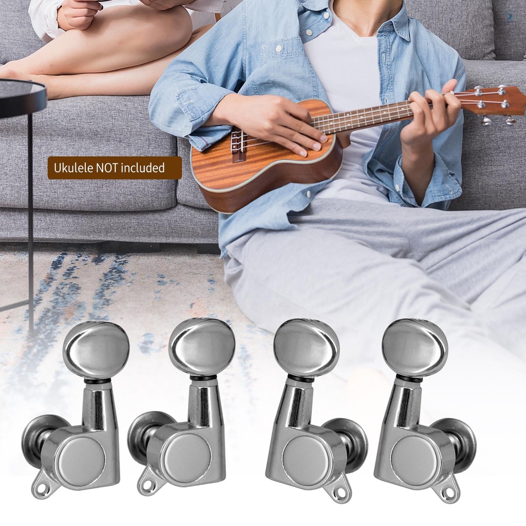 Bộ 4 Núm Điều Chỉnh Dây Đàn Ukulele 1: 15 Tiện Dụng