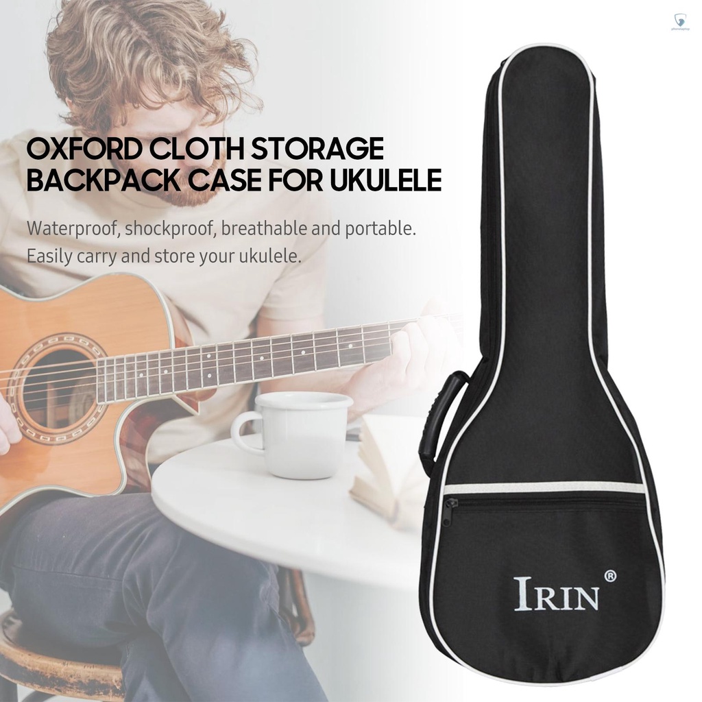 Túi Đựng Đàn Ukulele IRIN 26 Chống Nước Có Dây Đeo Vai Đôi Chống Sốc Có Thể Điều Chỉnh