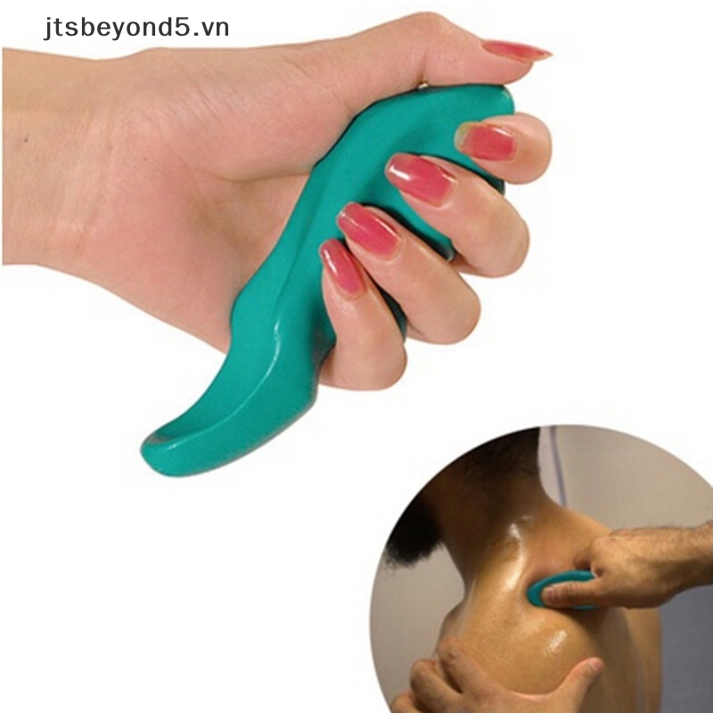 JY Hiệu quả cho mô sâu massage Saver massager màu xanh lá cây ngón tay cái bảo vệ công cụ mát mẻ ..