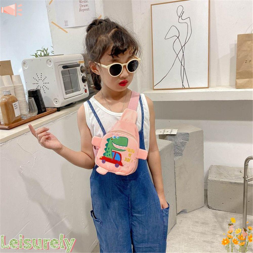 Ba Lô Du Lịch Họa Tiết Khủng Long Hoạt Hình Dễ Thương Cho Bé