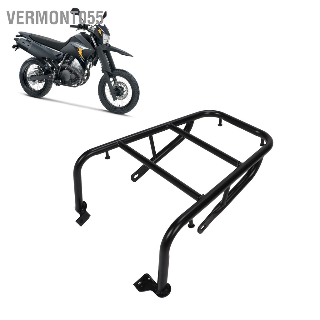 Vermont055 Xe Máy Ghế Sau Hành Lý Giá Để Đồ Bằng Thép Carbon Tàu Sân Bay Hàng Hóa Hỗ Trợ Đỡ Kệ Gắn Cho XT250 SEROW Cerro 250