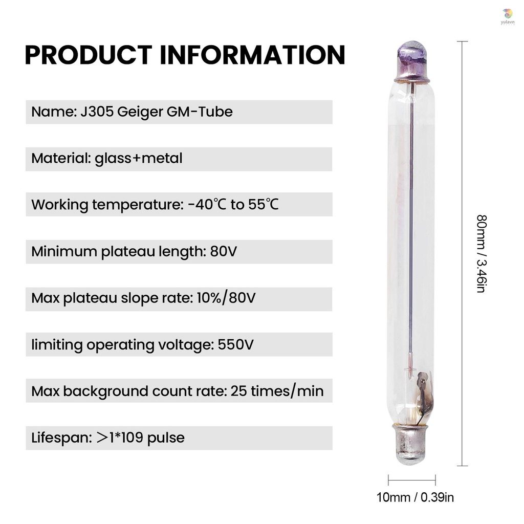 Máy Dò Bức Xạ Hạt Nhân J305 G-M Ống Bức Xạ Chuyên Dụng