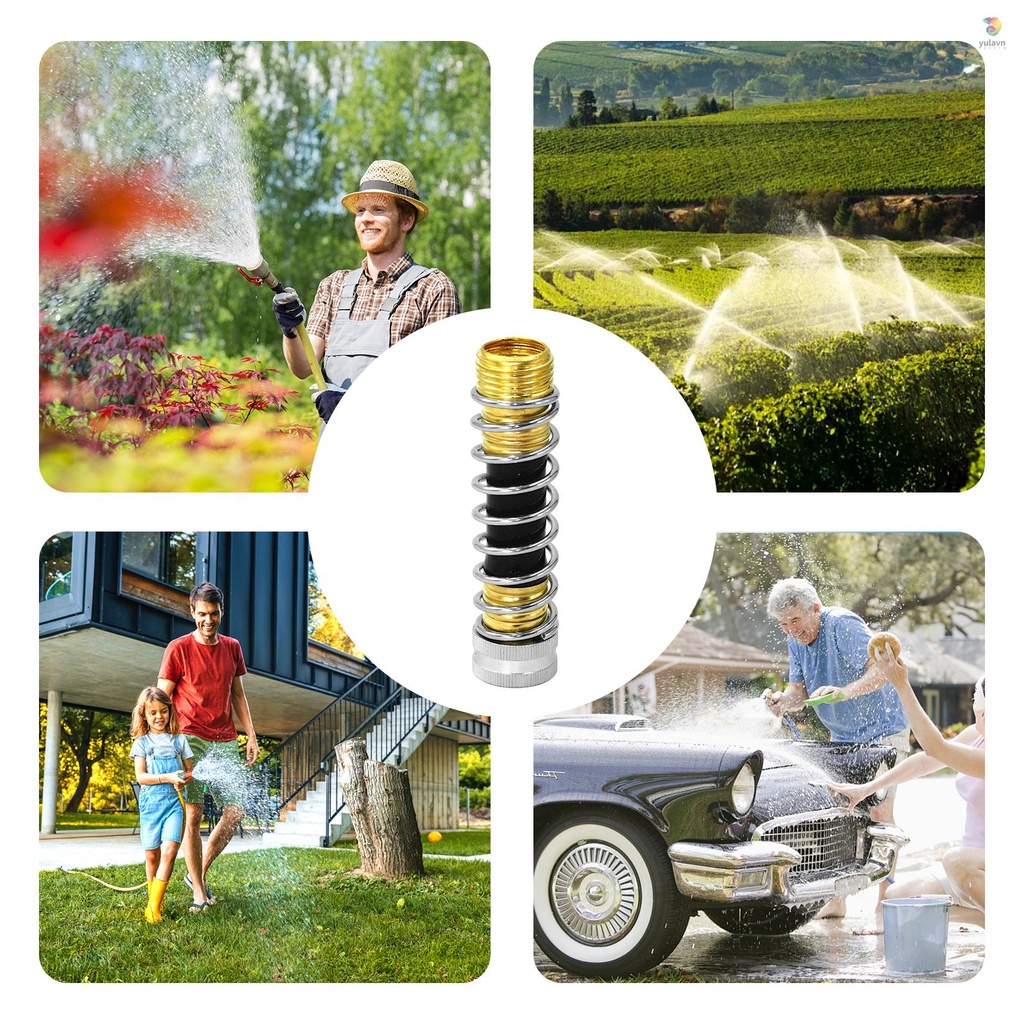 Đầu Nối Dài Ống Nước 3 / 4in Có Lò Xo Bảo Vệ Mực Nước Cho Hệ Thống Tưới Vườn / Nông Nghiệp