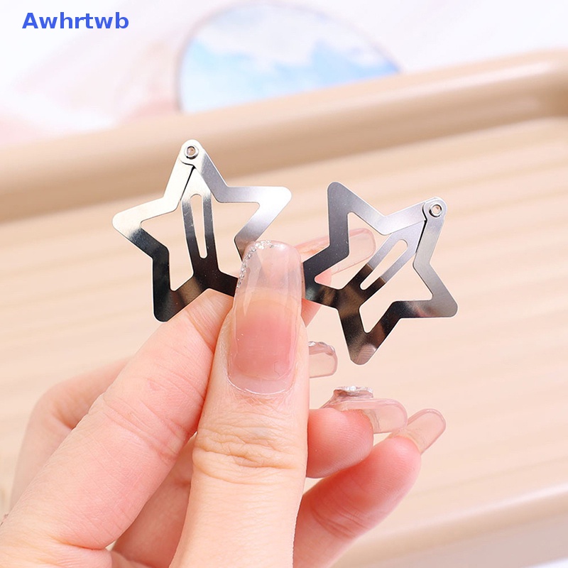 Set 10 / 25 Kẹp Tóc Hình Ngôi Sao Dễ Thương Cho Nữ Mới