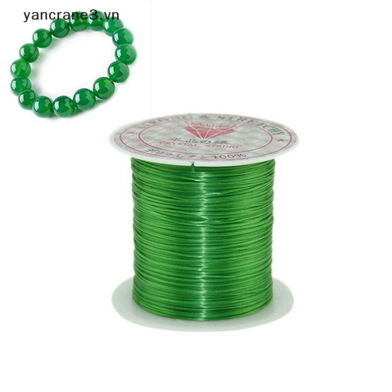 Cuộn Dây 10M Co Giãn 0.5mm 10M Chuyên Dụng Cho Làm Trang Sức