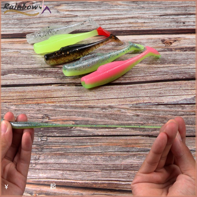 Mồi Câu Cá Mềm Co Giãn Đa Năng 6cm / 8cm / 10cm