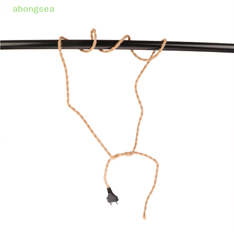 Dây Cáp Nối Nguồn Điện Hai Đầu Tròn Phích Cắm EU Cổ Điển Bongsea Trang Trí Cho Lighg