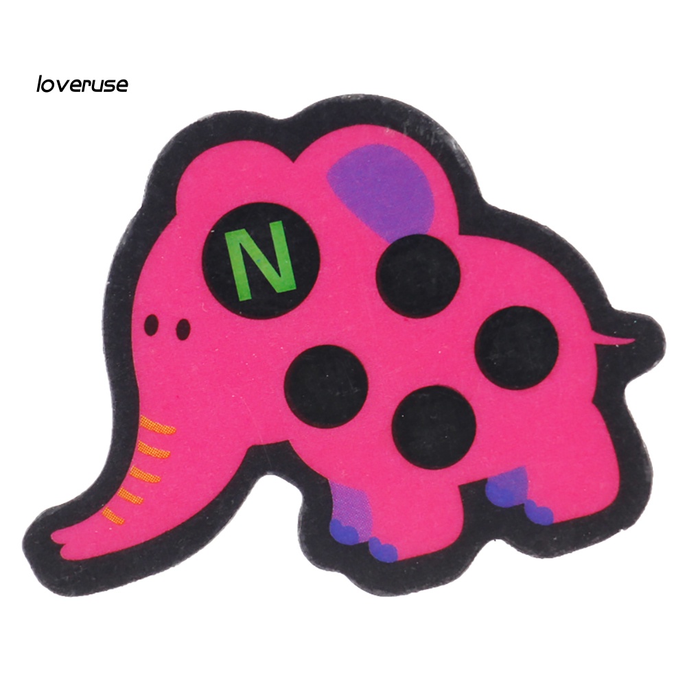 Set 5 Miếng Dán Đo Nhiệt Độ Cơ Thể Hình Chú Ong / Gấu Hoạt Hình Dễ Thương