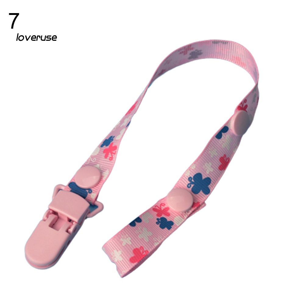 / Lo / Fruir Dây Đeo Núm Vú Giả Có Kẹp In Họa Tiết Cho Bé