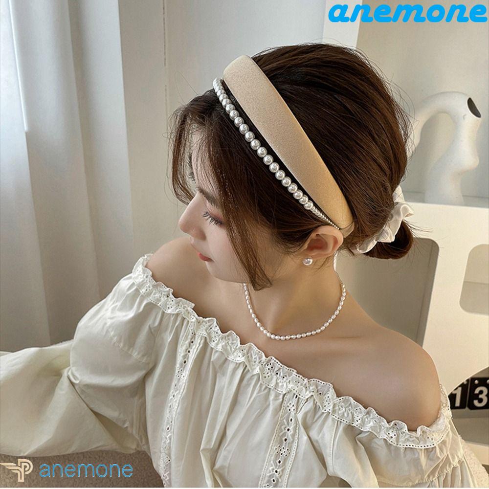 Băng Đô Cài Tóc Lụa Satin Hai Lớp Phong Cách Pháp Cổ Điển Dễ Thương Dành Cho Nữ Rửa Mặt