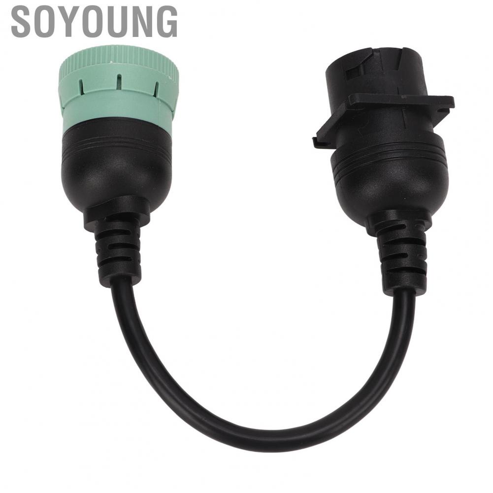 Soyoung CAN1 To CAN3 Crossover Cable  9 Pin Lightweight Diagnostic Crossover Adapter High Flexibility Plug and Play  for Cars