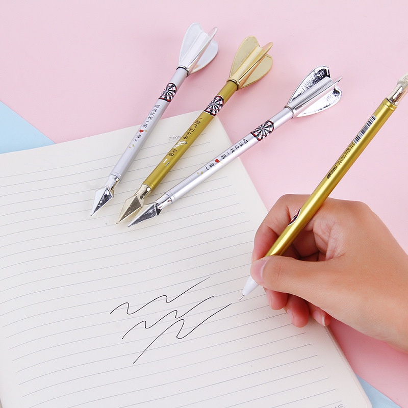 Sáng Tạo Phi Tiêu Bút Gel Đen Bút Bi Mực Gel Chữ Ký Bút Sinh Viên Văn Phòng Phẩm Quà Tặng Giải Thưởng Vật Dụng Văn Phòng Lễ Phục Sinh
