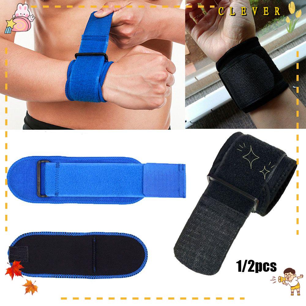 Set 1 / 2 Băng Quấn Cổ Tay Co Giãn Hỗ Trợ Tập Gym / Thể Thao