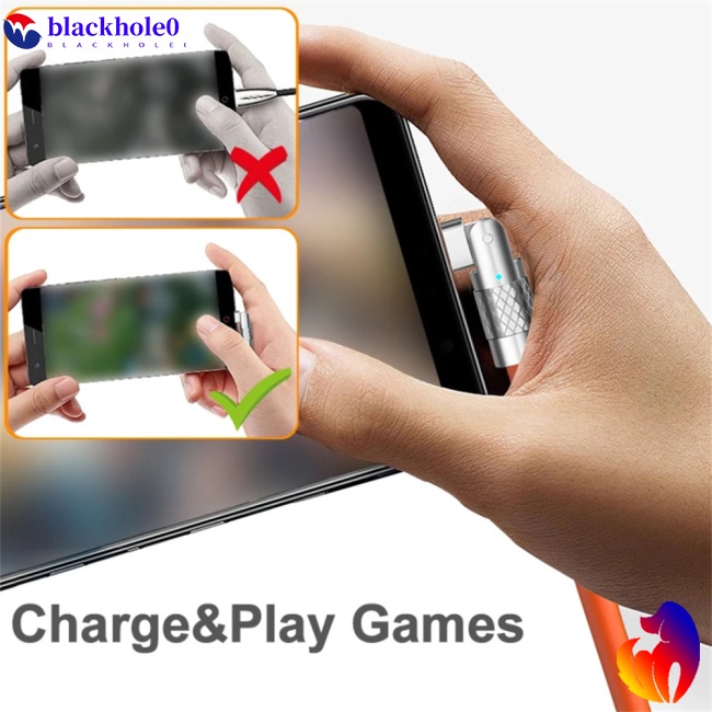 Dây Cáp Sạc Nhanh 120w 6A Type C 180 Có Đèn Led Dành Cho Điện Thoại