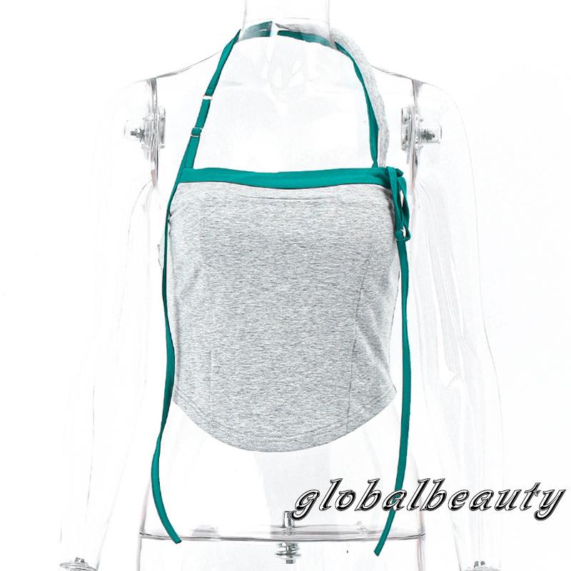 Gb Áo Tank Top Hai Dây Màu Sắc Phù Hợp Với Mùa Hè Có Thể Điều Chỉnh Phiên Bản Ôm Sát