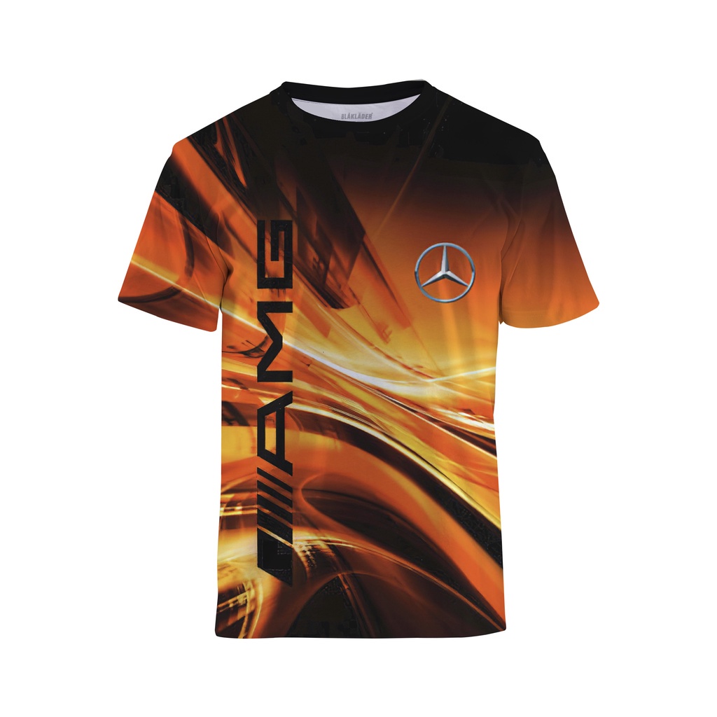 Áo Thun Tay Ngắn In Logo Xe Hơi Mercedes Benz Thời Trang 2023 Cho Bé Trai