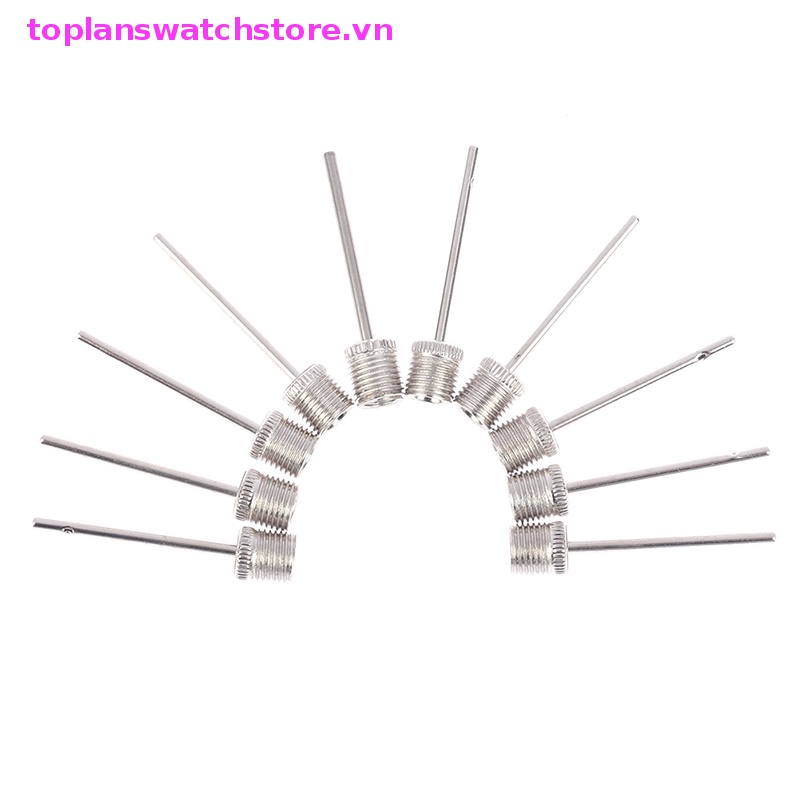 Set 10 Dụng Cụ Bơm Bóng Đá Bằng Thép Không Gỉ Tiện Dụng