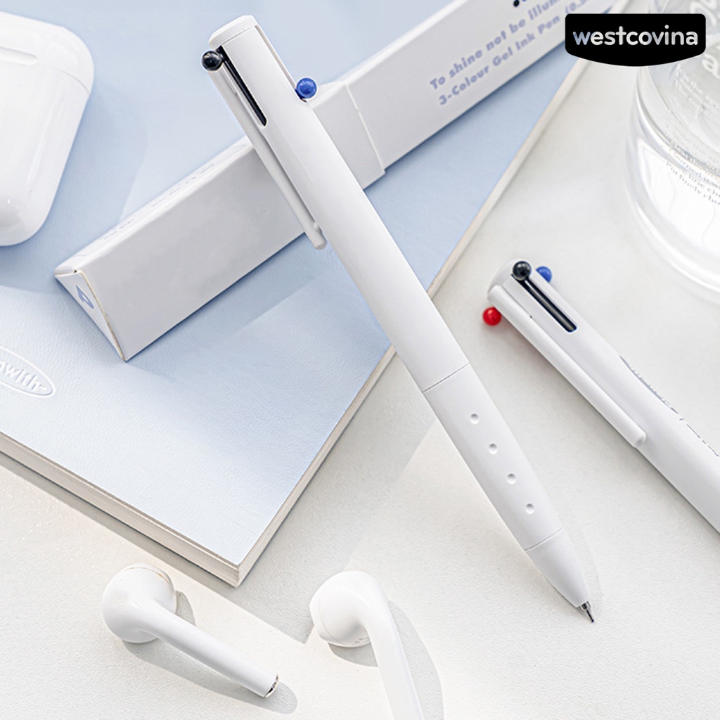 [COD]♪Bút Mực Gel Ngòi 0.5mm Màu Sắc Tươi Sáng Có Thể Tháo Rời