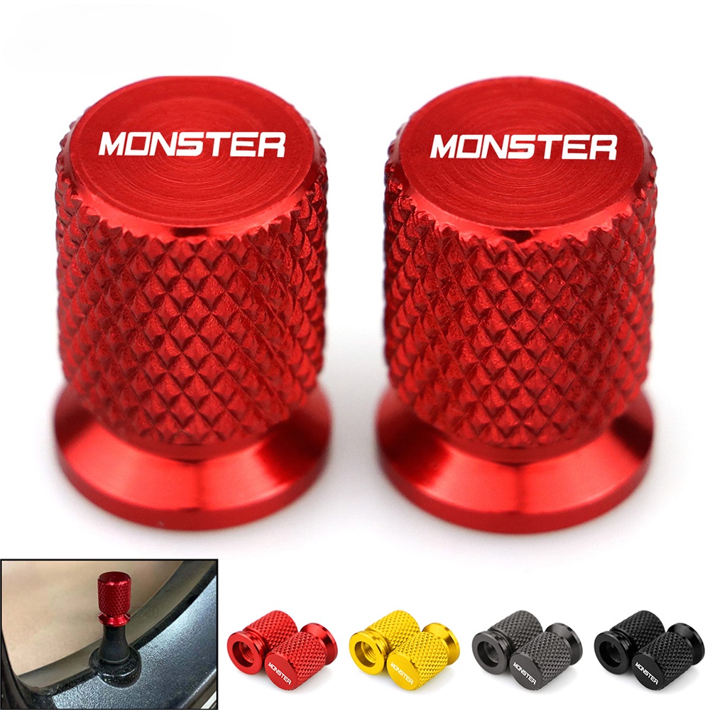 Nắp Van Bánh Xe Bằng Nhôm CNC Cho Ducati Monster 821 696 795 797 2013- 2016 2017 2018 2019