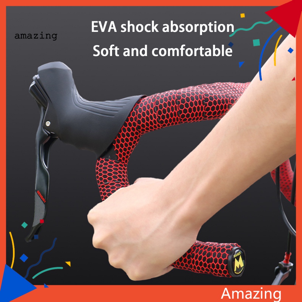 1 Bộ Băng Quấn Tay Lái Xe Đạp Chống Trượt Thoáng Khí