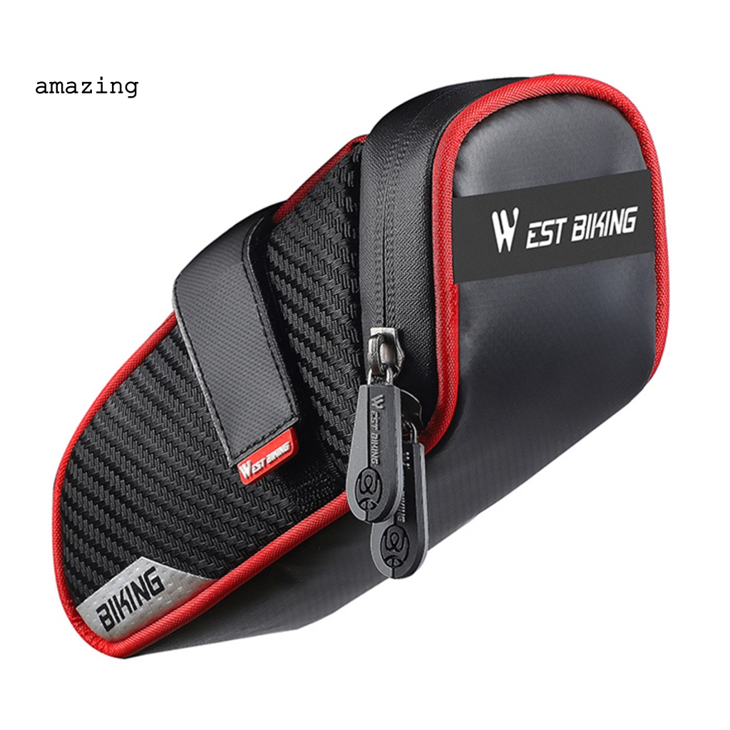 Túi Giả Da Đựng Đồ Gắn Yên Xe Đạp Nhỏ Gọn Dễ Lắp Đặt