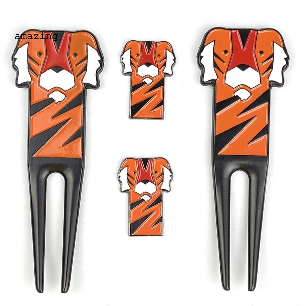 Dụng Cụ Đánh Dấu Bóng Golf Họa Tiết Hổ Hoạt Hình Trọng Lượng Nhẹ