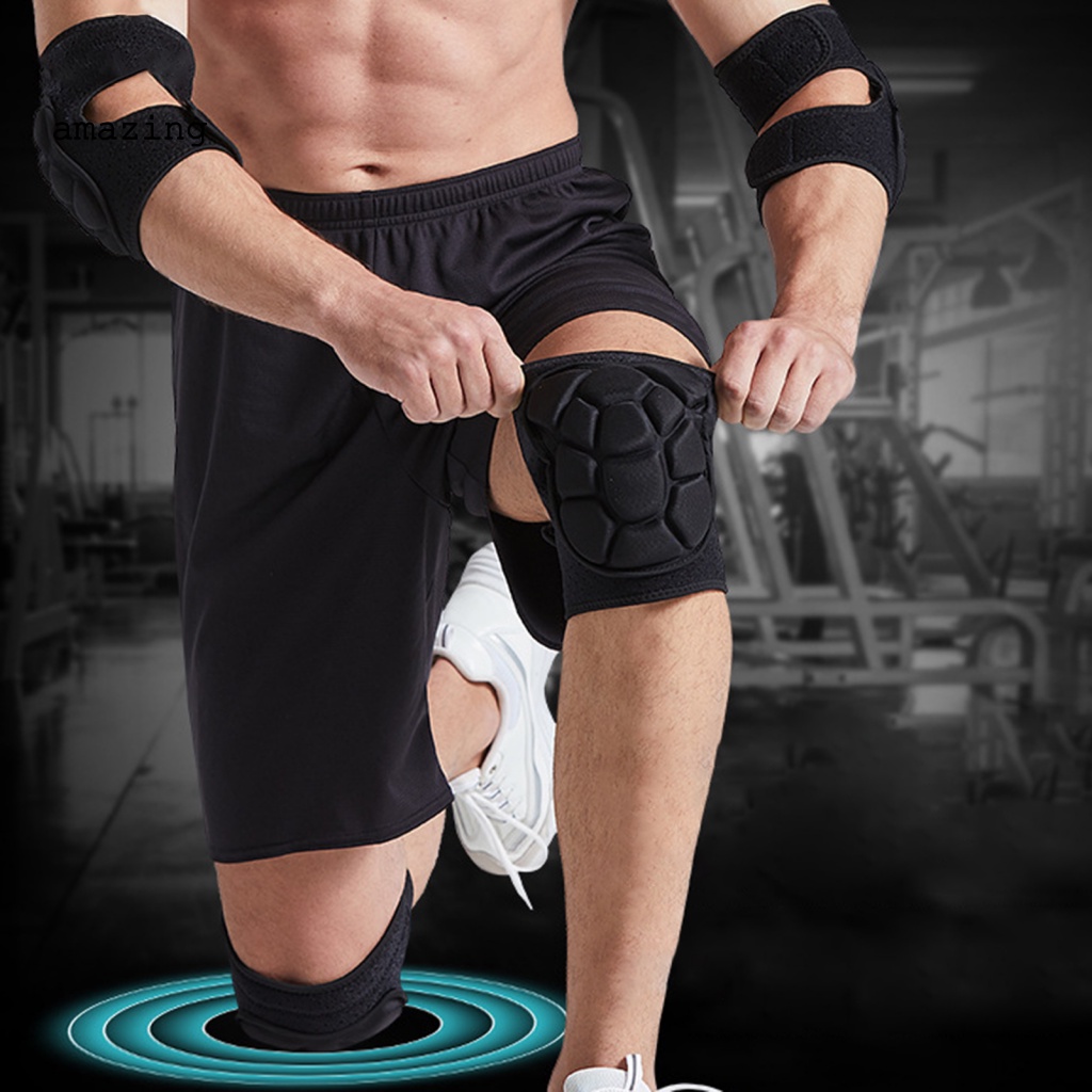 1 Cặp Đệm Bảo Vệ Đầu Gối Thoải Mái Chống Ngã Khi Lái Xe / Trượt Tuyết Cho Nam