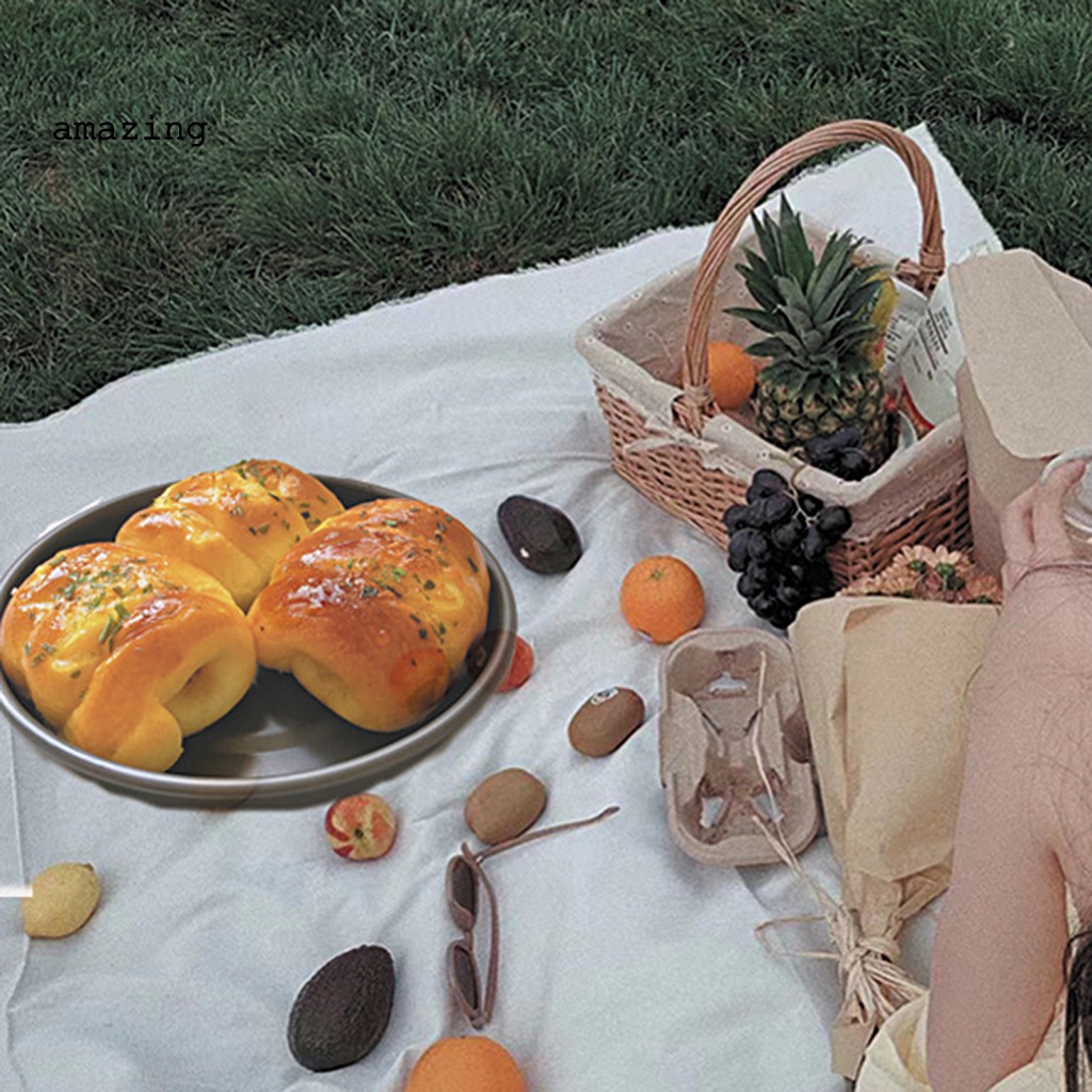 Đĩa Đựng Thức Ăn Bền Bỉ Chống Ăn Mòn Tiện Dụng Mang Theo Du Lịch Cắm Trại