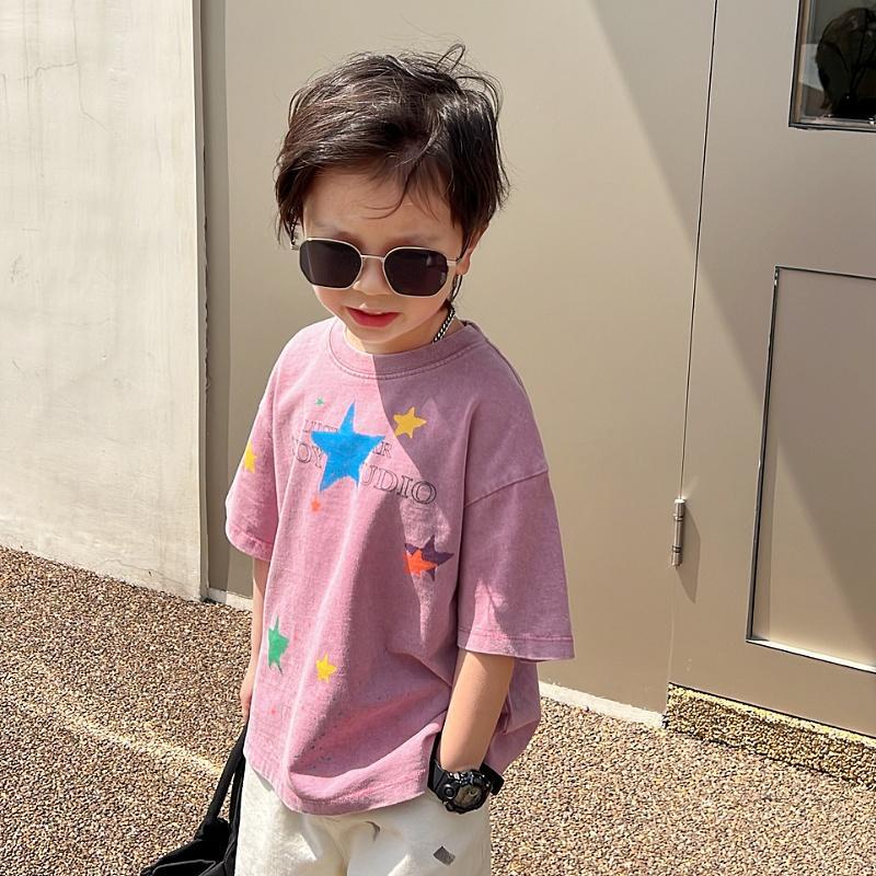 Áo Thun Tay Ngắn Mùa Hè Phong Cách Retro Dễ Phối Đồ Cho Nam