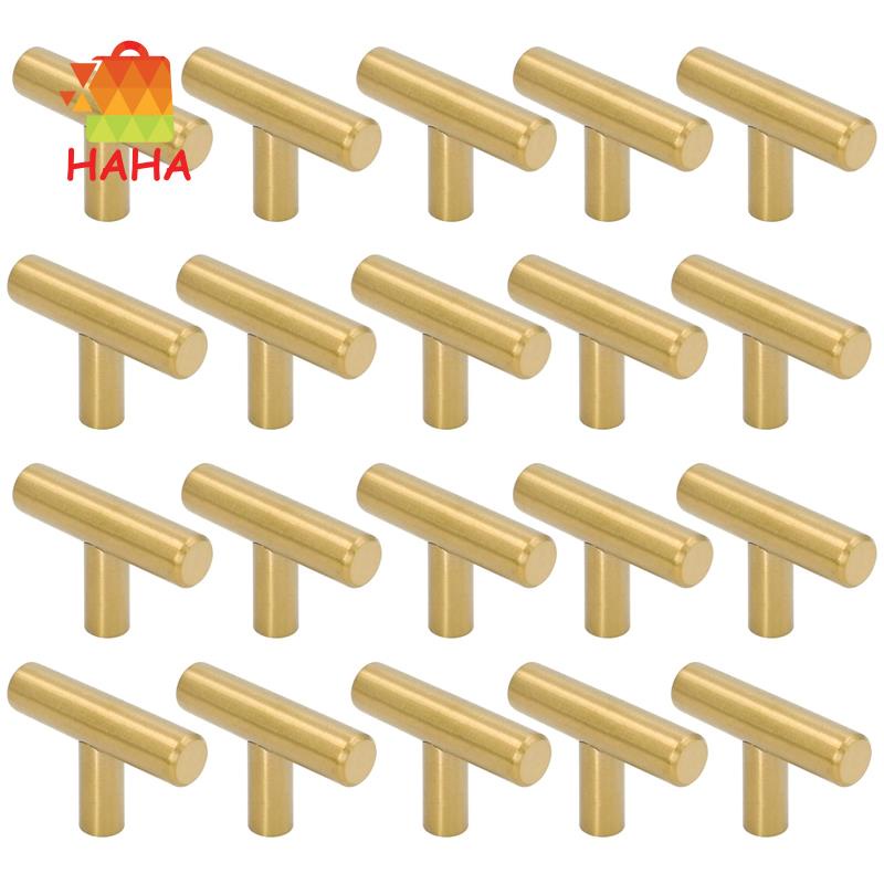 Set 20 Tay Nắm Cửa Dài 50mm Màu Vàng Cho Tủ Chạn / Ngăn Kéo Phòng Ngủ