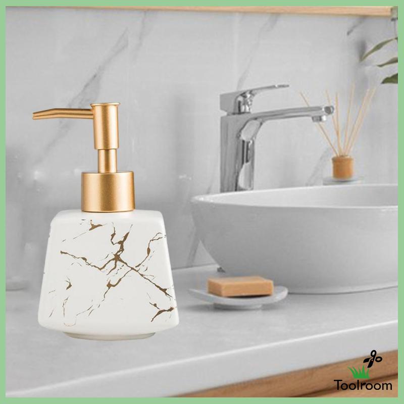 Bình Sứ Đựng Xà Phòng Dung Tích 260ml Tiện Dụng