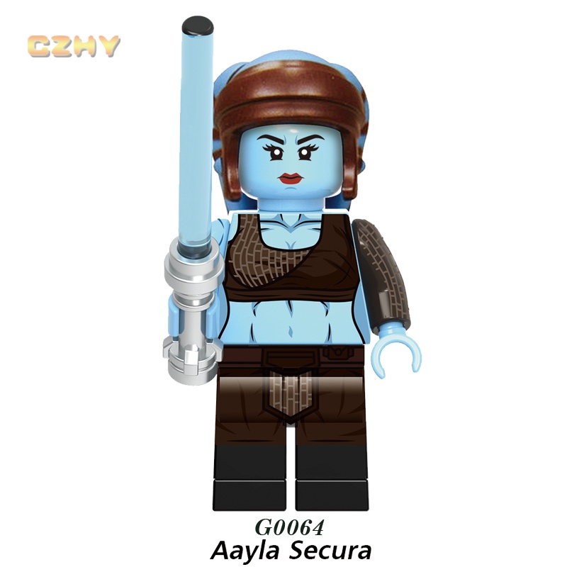 Mới Mô Hình Đồ Chơi Nhân Vật Anakin Qui-Gon Jinn Jei Temple Guard Mace Windu Ahsoka Dooku Ella Secura