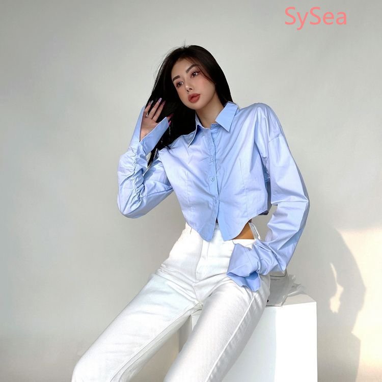 Áo Kiểu Tay Dài Thời Trang Quyến Rũ Cho Nữ