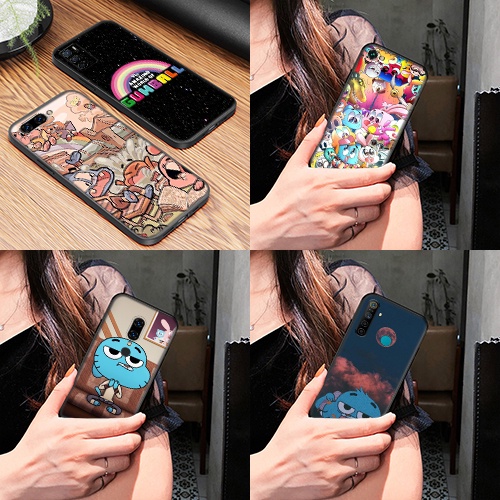 Ốp Điện Thoại TPU Mềm Hình Thế Giới Tuyệt Vời Của Gumball Cho OPPO A15 A15S A16E A16K A16 A16S A17 A17K A3S A35