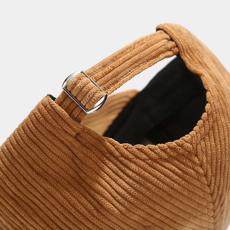 Mũ Lưỡi Trai Nhung Kẻ Phong Cách Hiphop Thời Trang Mùa Xuân Thu Dành Cho Cả Nam Và Nữ