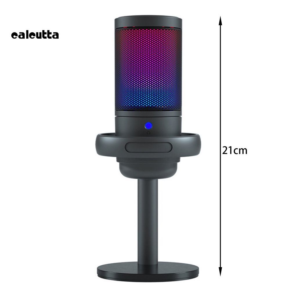 1 Bộ Micro USB Màu Đen Kèm Giá Đỡ Ba Chân Dành Cho Máy Tính Chơi Game Tại Nhà