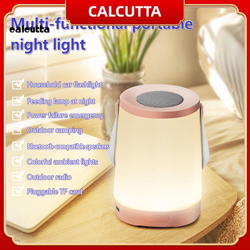 Loa Bluetooth Kiêm Đài FM Một Nút Có Thể Sạc Lại Bằng ABS Có Đèn LED