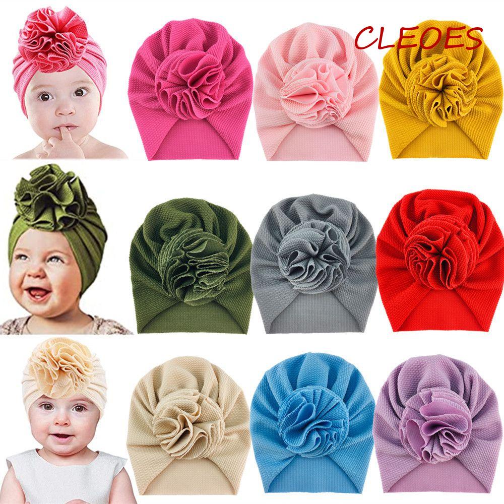 Mũ Turban Thắt Nơ Mềm Mại Cho Bé