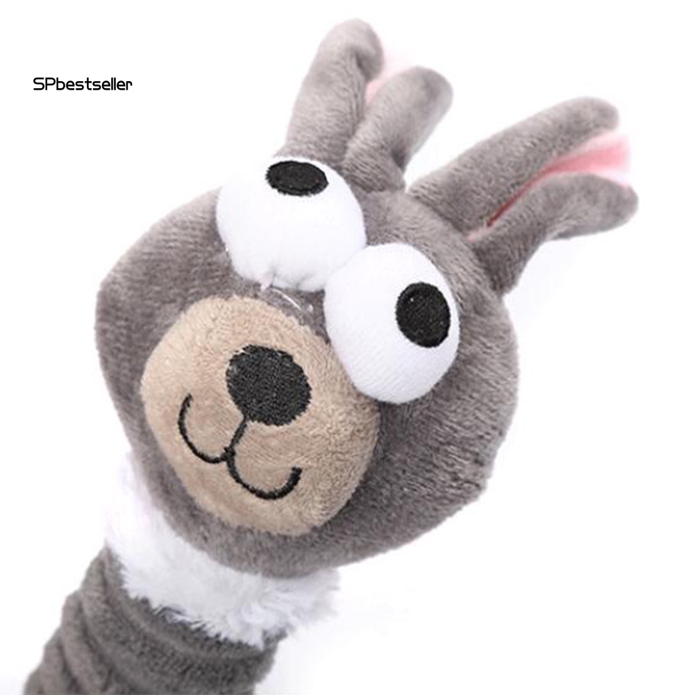 Đồ Chơi Nhồi Bông Hình Động Vật Có Thể Gập Lại Làm Sạch Răng Cho Thú Cưng