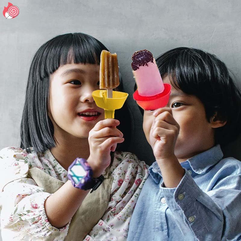 Giá Đỡ Kem Que Chống Trượt Có Thể Tái Sử Dụng Kèm Ống Hút Bảo Vệ HSU HSU