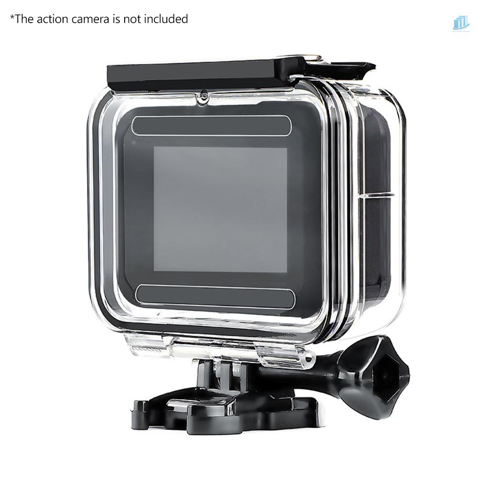 Bộ Vỏ Bảo Vệ Camera Thể Thao smartwatchinone Action Chống Thấm Nước + 3 Bộ Lọc (Đỏ / Tím / Hồng) 45M Tương Thích Với 8 Phụ Kiện Máy Ảnh Thể Thao