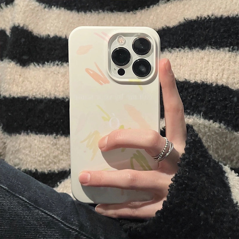 Ốp Điện Thoại Cứng In Họa Tiết Graffiti Bóng Bẩy Cho Iphone 1311 / Xr Xsmax / Promax 14 plus12 8