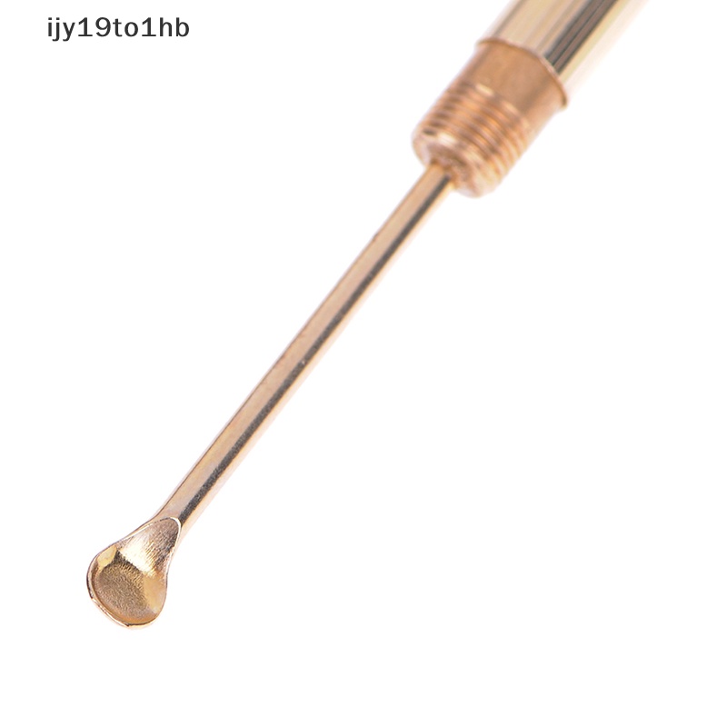 Gấp loại vàng ráy tai sạch hơn ráy tai sáp loại bỏ công cụ Tai muỗng kèm theo mới