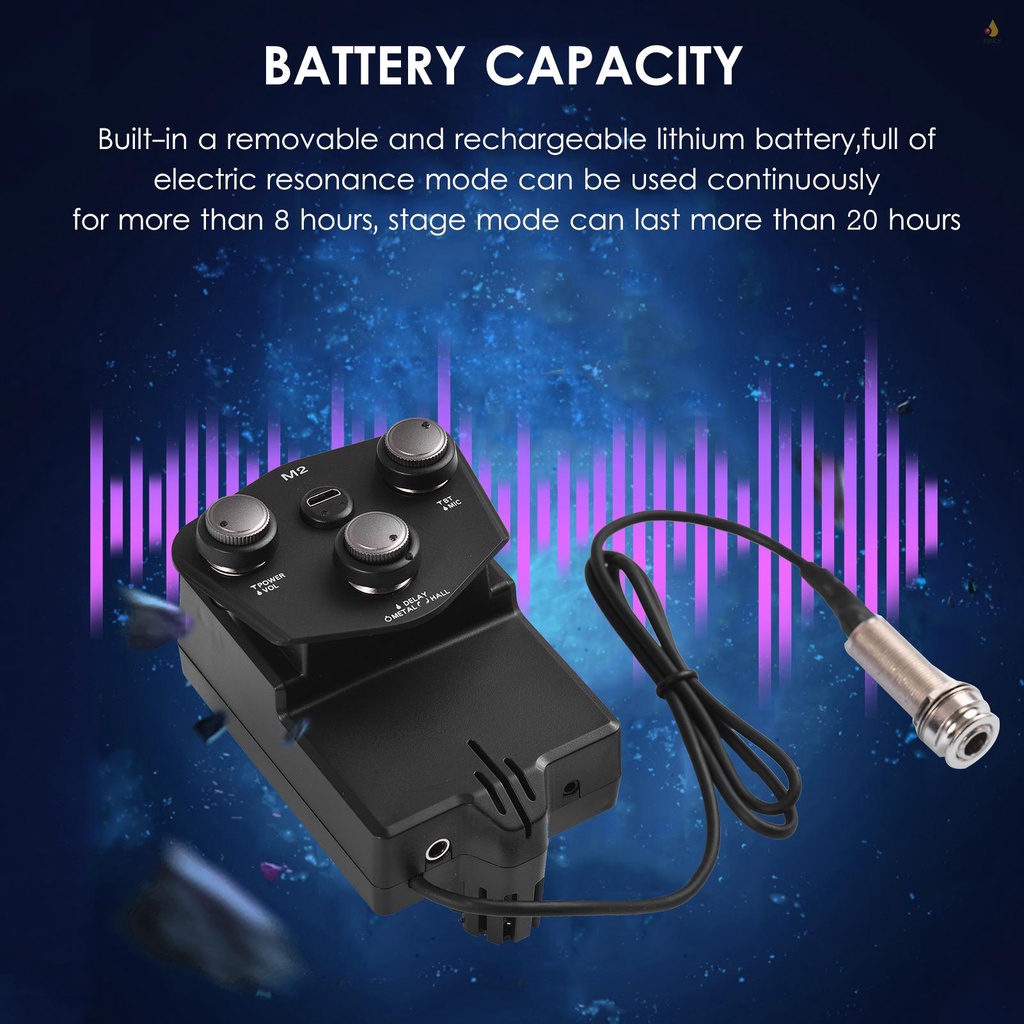 Bộ Dụng Cụ Nhận Âm Thanh mynice M2 Cho Guitar Cổ Điển 2200mAh Lithium BT DIY