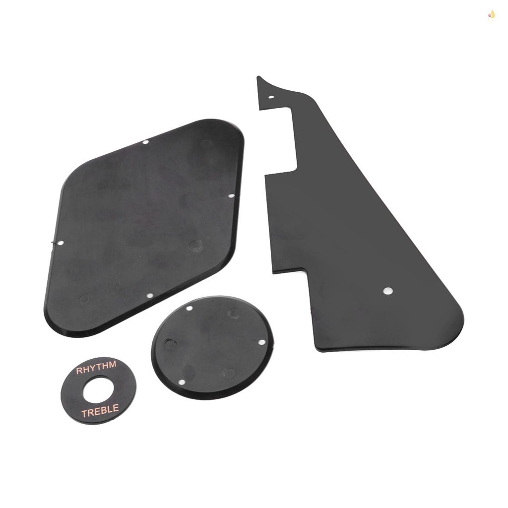 Bộ 4 Miếng Bảo Vệ Miếng Gảy Đàn Guitar Điện Bằng Nhựa Chống Trầy Trước Và Sau
