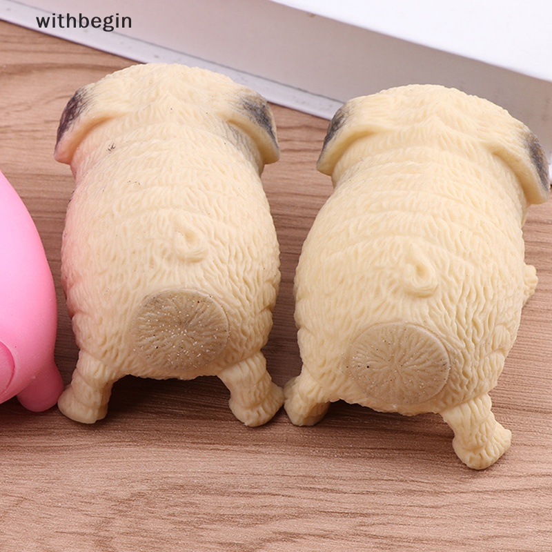 1 Đồ Chơi Nắn Bóp Đàn Hồi Giảm Stress Hình Động Vật