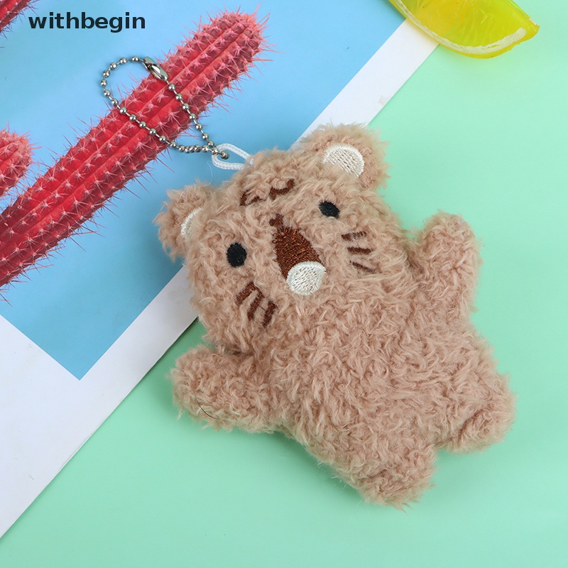 Móc Khóa Hình Gấu / Thỏ Nhồi Bông Đáng Yêu